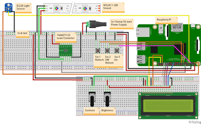 Schematic with LCD Display – LiveSectional Schematics – LiveSectional Forum